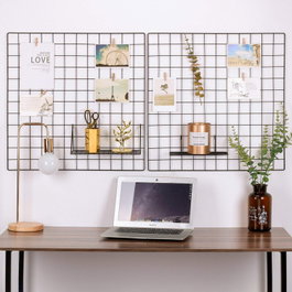 Wallity WR005 Accesorio Decorativo de Pared de Metal Negro